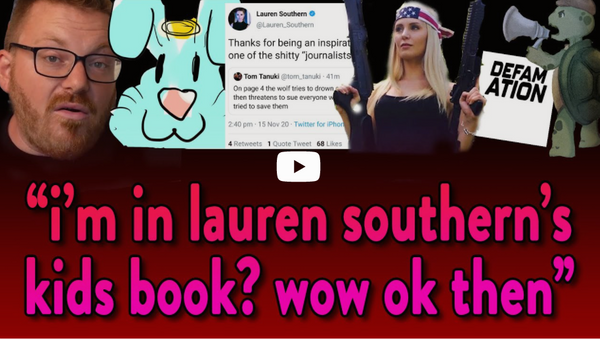 "I'M IN LAUREN SOUTHERN'S KIDS BOOK? WOW OK THEN"